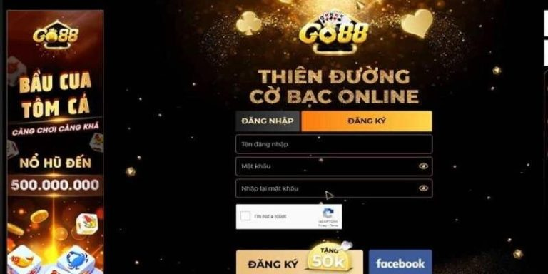 Cách đăng ký GO88 tài xỉu